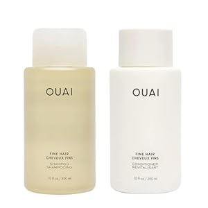 OUAI Fine Shampoo and Conditioner Set